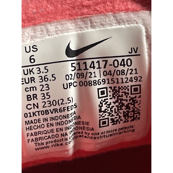 Nike Women's Athletic Shoes - White, Gray, and Pink - Picture 7 of 8